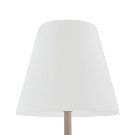 Lucande Terrassenleuchte Jaimy beige 152,5 cm E27 IP44 mit Schalter - 10036266