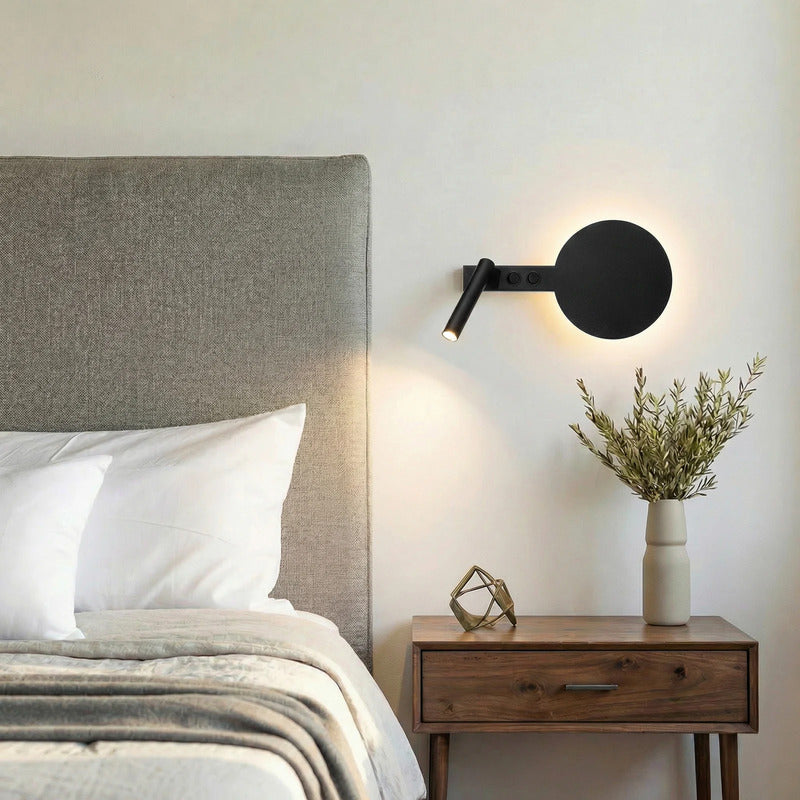 Wandleuchte Hotel Mood B schwarz LED Wandlampe Lampe Leuchte aus Stahl 41x22,5cm - 5902846817871