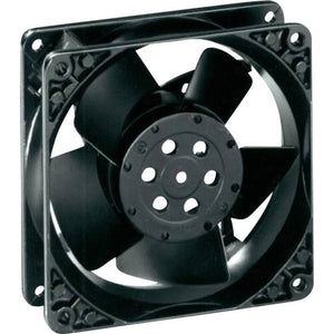 B-Ware EBM Papst Axiallüfter 4650 N 230V AC 160m³/h Lüfter Metall schwarz 119x119x38mm