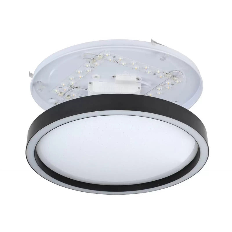 EGLO connect Montemorelos-Z RGBW schwarz Ø42cm Deckenlampe Deckenleuchte Lampe - 9008606243839