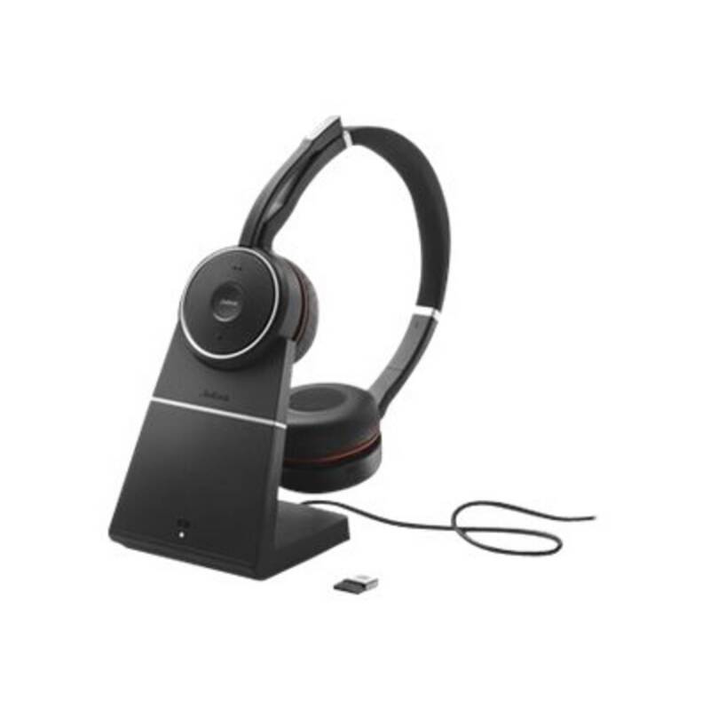 Jabra Evolve 75 SE MS Headset On Ear Kopfhörer mit Mikrofon Bluetooth 15h Akku - 5706991026467