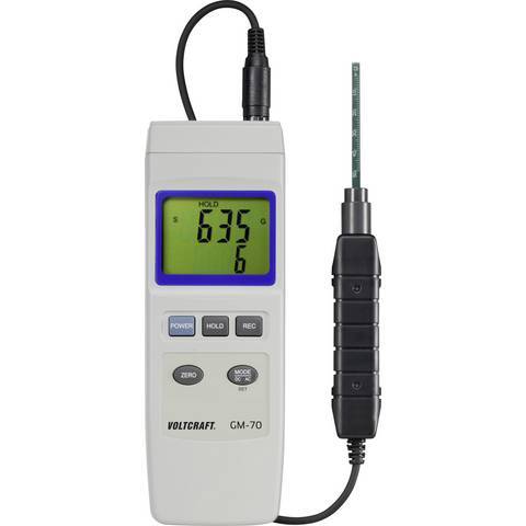 VOLTCRAFT GM-70 Magnetfeld Analysegerät Messgerät Auto Temperaturkompensation - 4053199529377