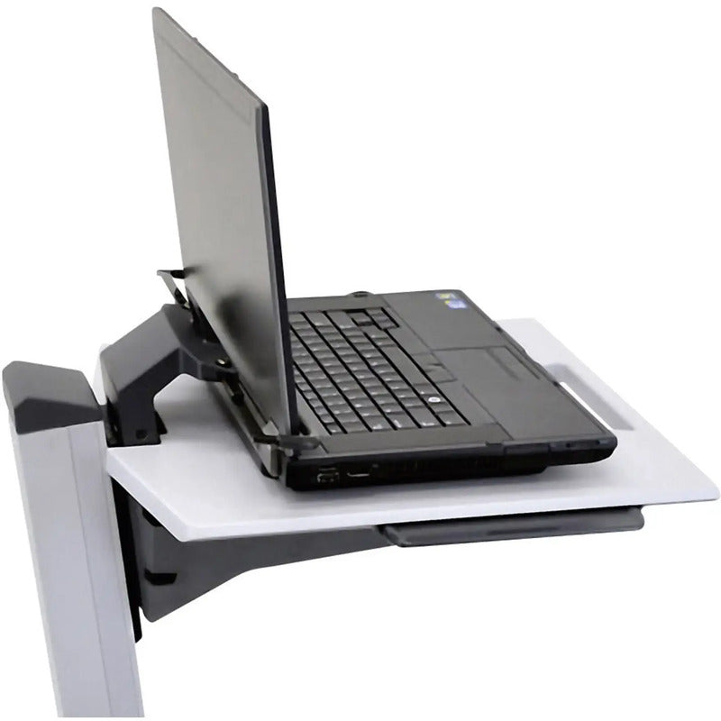 Ergotron Notebook-Ständer höhenverstellbar Aluminium ergonomisch Tisch Wagen - 0698833015119