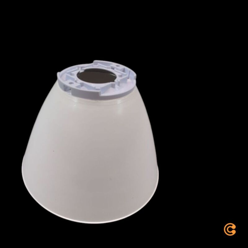 Deko Light Reflektor Kunststoff 120mm Deko Lampe Lichtlenkung Weiß 930569 - 4042943163295
