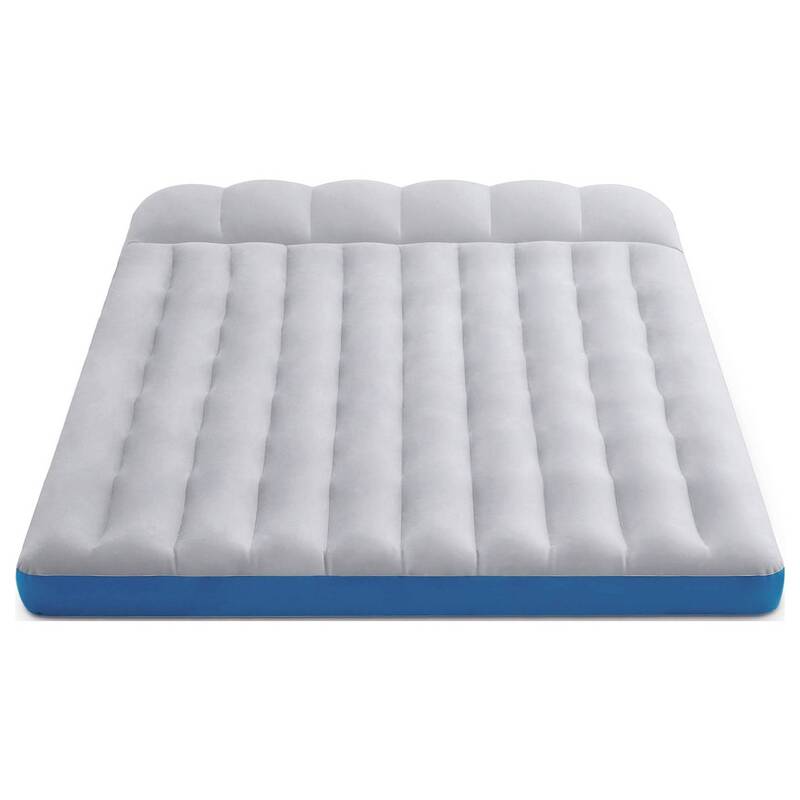 Intex Campingmatratze doppel 193x127x24 cm weiß 273 kg belastbar ideal für Ou... - 6941057408415