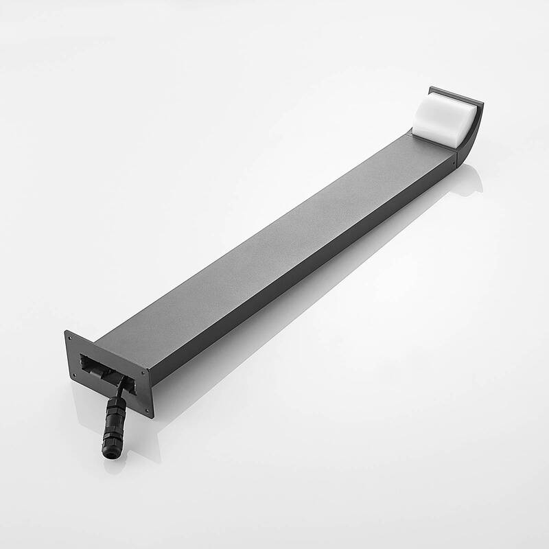 Lucande Tinna LED-Wegeleuchte Wegelampe Gartenleuchte Lampe H 80 cm anthrazit - 4251096582390