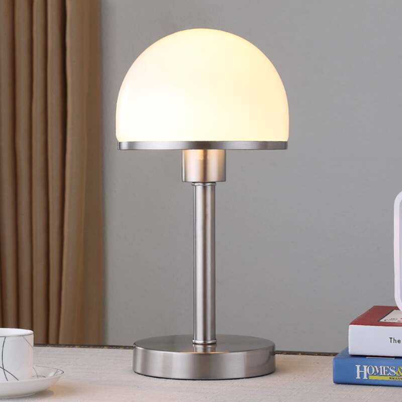 Lindby Tischleuchte Jolie LED Lampe Tischlampe Touchfunktion nickel 39cm Höhe - 4251096516821