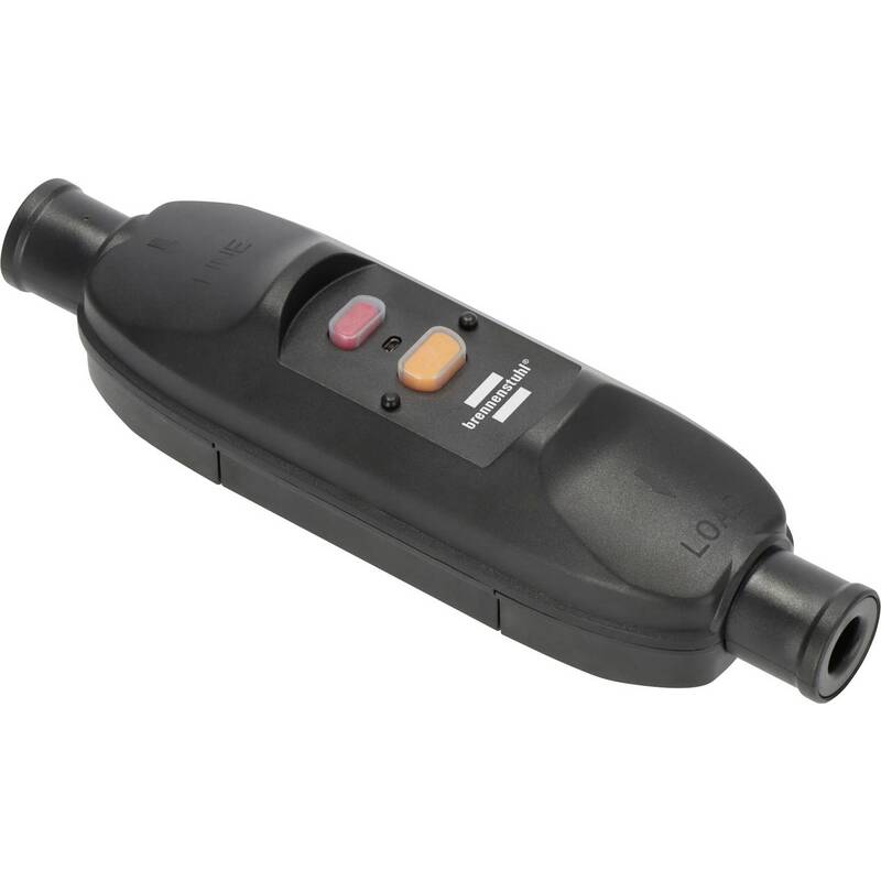 Brennenstuhl Personenschutzschalter Schutzschalter PRCD Zwischenstecker IP66 - 4007123688920