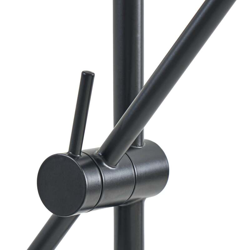 Lindby Stehleuchte Vilo LED Lampe beweglich schwarz 153cm GU10 Metall 3,85kg - 0000010045674