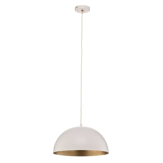 Euluna Hängeleuchte Beta Deckenlampe Pendelleuchte Deko-Deckenlampe in Weiß Gold - 5902693778974