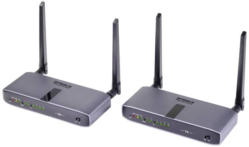 SpeaKa Professional SP-HWE-800 HDMI-Funkübertragung 150 m 5 GHz 1920x1080 Pixel - 4064161242408