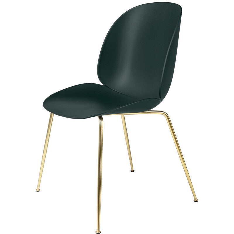 GUBI Beetle Stuhl Sitzmöbel Esszimmerstuhl Chair Sitz Dunkelgrün SIEHE TEXT/FOTO - 5710902741943