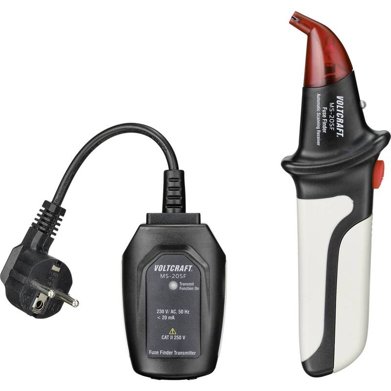 VOLTCRAFT MS-20SF SE Sicherungsfinder 100 Jahre Sonderedition CAT II 250 V - 4064161235509