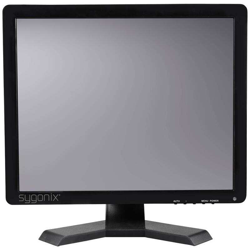 Sygonix LCD-Überwachungsmonitor 17 Zoll 1280x1024 Pixel schwarz HDMI BNC - 4064161321240