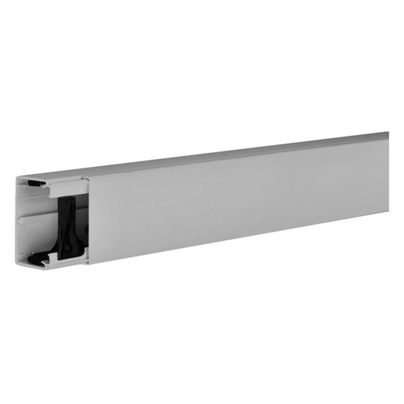 Hager Kabelkanal Kabelführung LFH 4006007035 halogenfrei 40x60mm lichtgrau 2m - 4012740325110