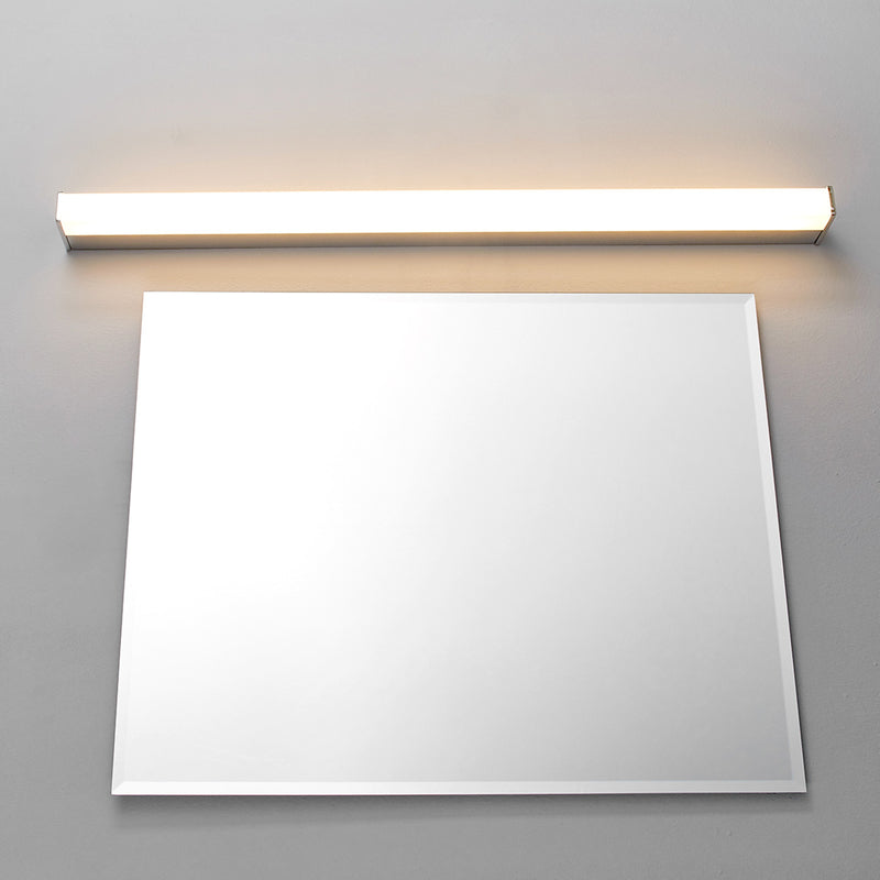 Lindby Wandleuchte Wandlampe Philippa LED Badezimmer Spiegel chrom eckig - 6291106550849