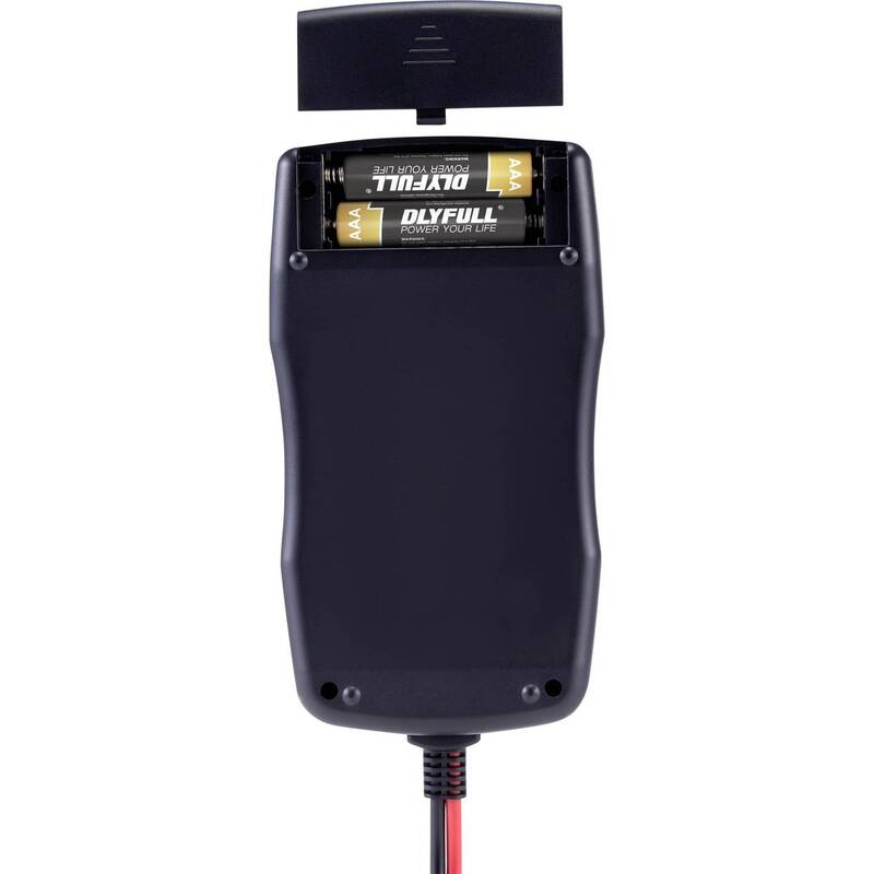 Voltcraft Batterietester BT-501 Batterie Messgerät für 1,2V bis 12V Akkus 76mm - 4053199930128