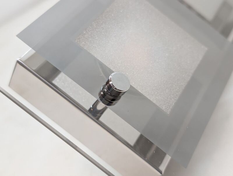 Lindby Deckenleuchte LED Lampe 2-flammig warmweiß Silber Chrom 30x15cm IP20 - 4251096526288