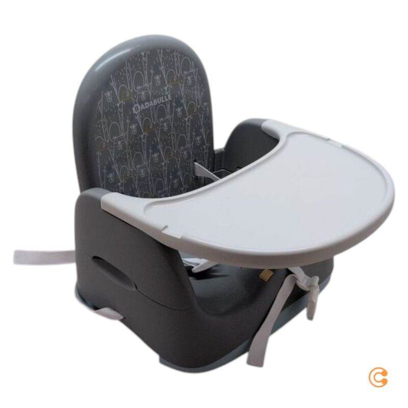 Babymoov Sitzerhöhung Home & Go Bears Kinderhochstuhl mit abnehmbarem Tablett - 3661276178816