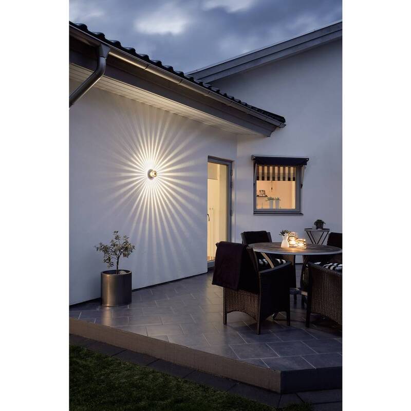 Konstsmide Außenwandleuchte Gartenleuchte Monza Small LED Lampe Bronze IP54 3W - 7318307900804