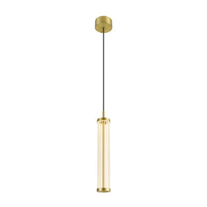 B-Ware SLV QUIMERA PD PHASE 2700/3000K Pendelleuchte Pendellänge 150 cm messing Lampe
