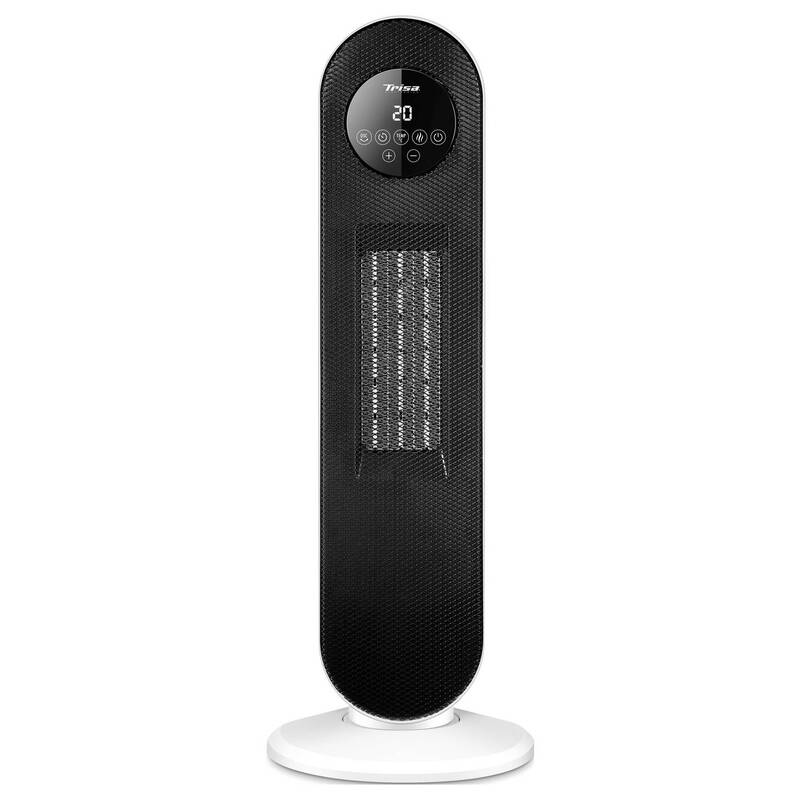 Trisa Standventilator 2000W Heizlüfter mit Fernbedienung Oszillierend Timer - 7640306328670