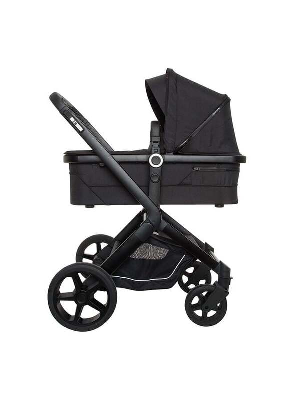 Koelstra Komplettset Kinderwagen Buggy Schwarz Babywagen groß Tragewanne - 8719558000715