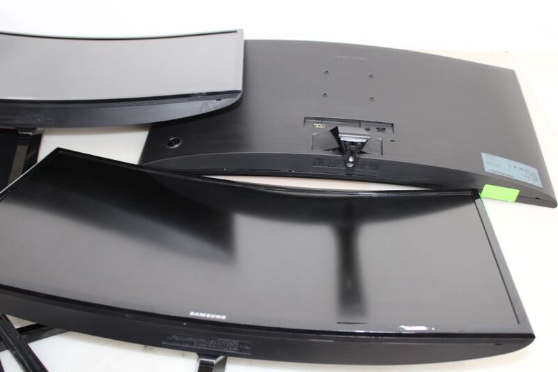 4x Samsung 27 Zoll Curved Monitore C27F398FWR / C27F396FHU – Set - 1