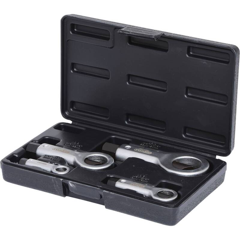 KS Tools Mutternsprenger Schraubensprenger-Set Werkstatt Muttern 700.1180 4-tlg - 4042146211175