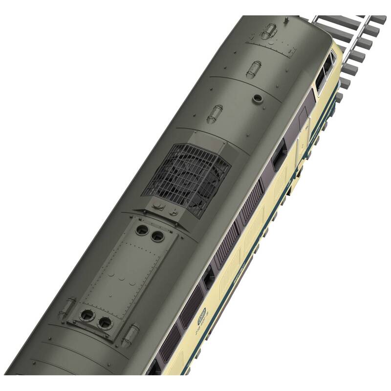 TRIX Diesellok BR 218 der DB H0 Modellbahn mit Digital-Decoder Metall Lok - 4028106224317