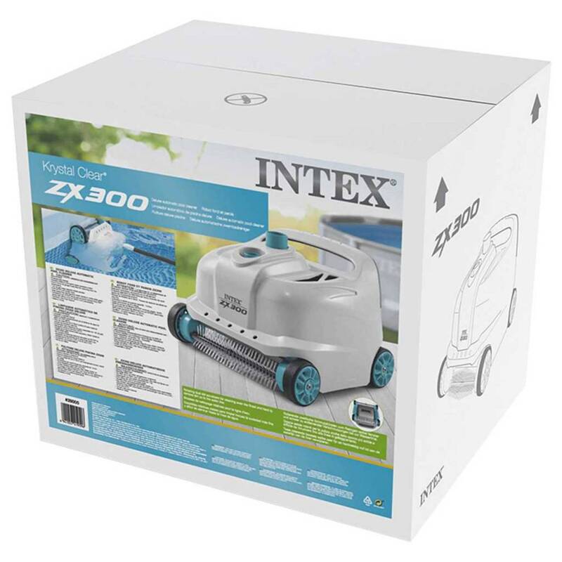 Intex Pool-Reinigungsset Deluxe ZX300 automatischer Poolreiniger 6,50m Zuleitung - 6941057419596