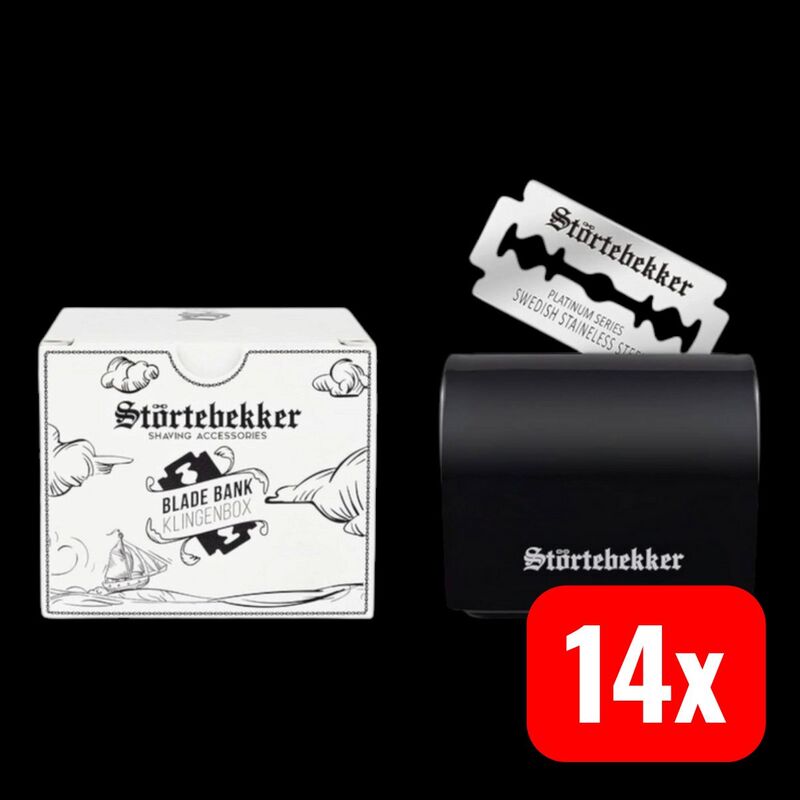 Störtebekker Klingenbox Rasierklingenaufbewahrung Rasierer Aufbewahrung Klingen - 4260554491082