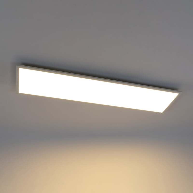 Lindby LED Panel Deckenleuchte Leuchte Luay Weiß Fernbedienung SIEHE TEXT/FOTO - 4251096581638