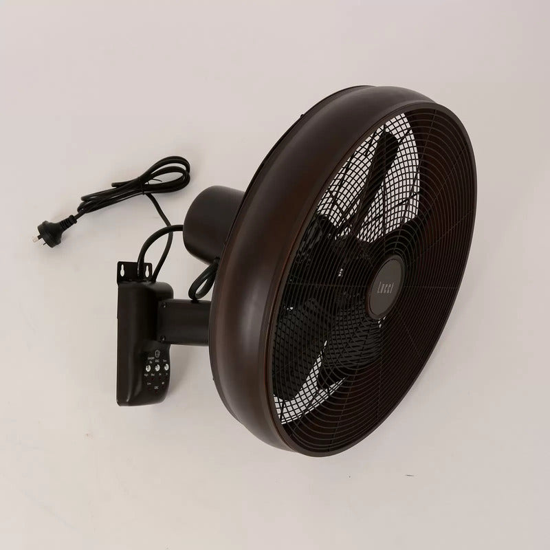 Beacon Lighting Wandventilator Breeze schwarz Ø 41 cm leise Ventilator Lampe - 9333509138150