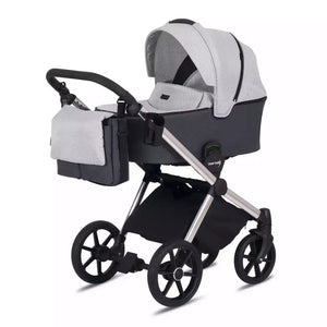 B-Ware Knorr-baby Life + 2.0 Silver Edition Anthrazit Kombi-Kinderwagen