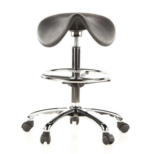 B-Ware hjh OFFICE TOP WORK 13 Sattelhocker Hocker Bürostuhl Stuhl Drehstuhl Drehhocker