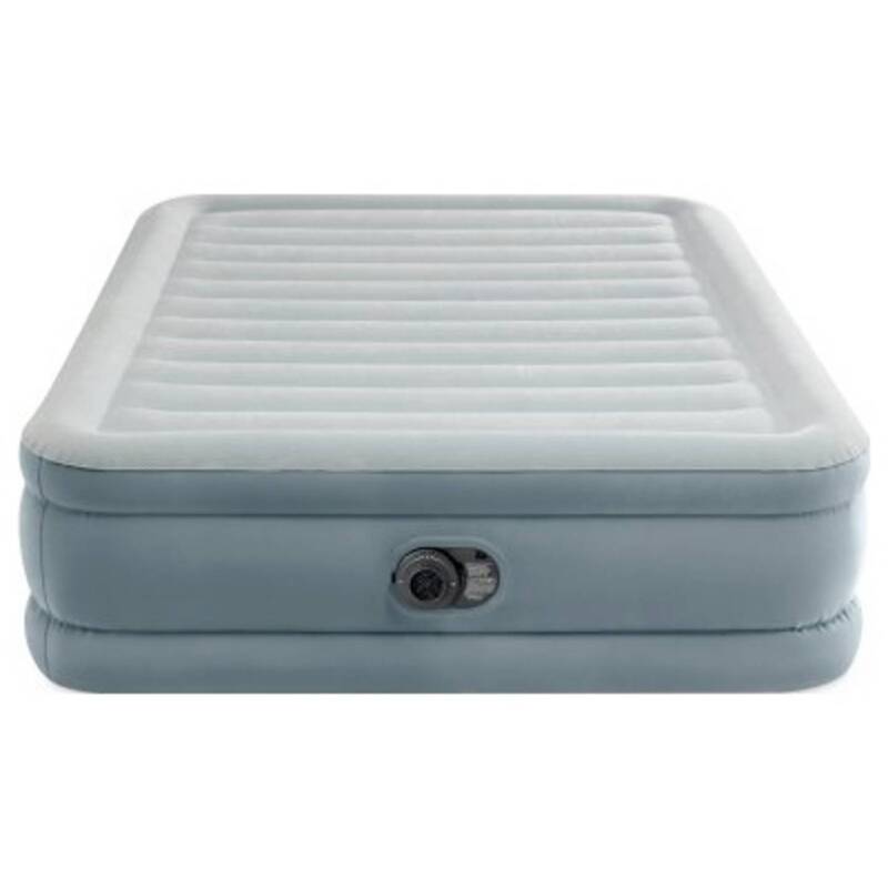 Intex Luftbett Premium Comfort Airbed grau 203x152x46cm für 2 Personen 272kg - 6941057430850