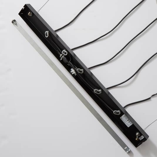 Euluna Hängeleuchte Hängeleuchte Lampe Leuchte Karrl fünfflammig rauchgrau/g8 - 5905840217180