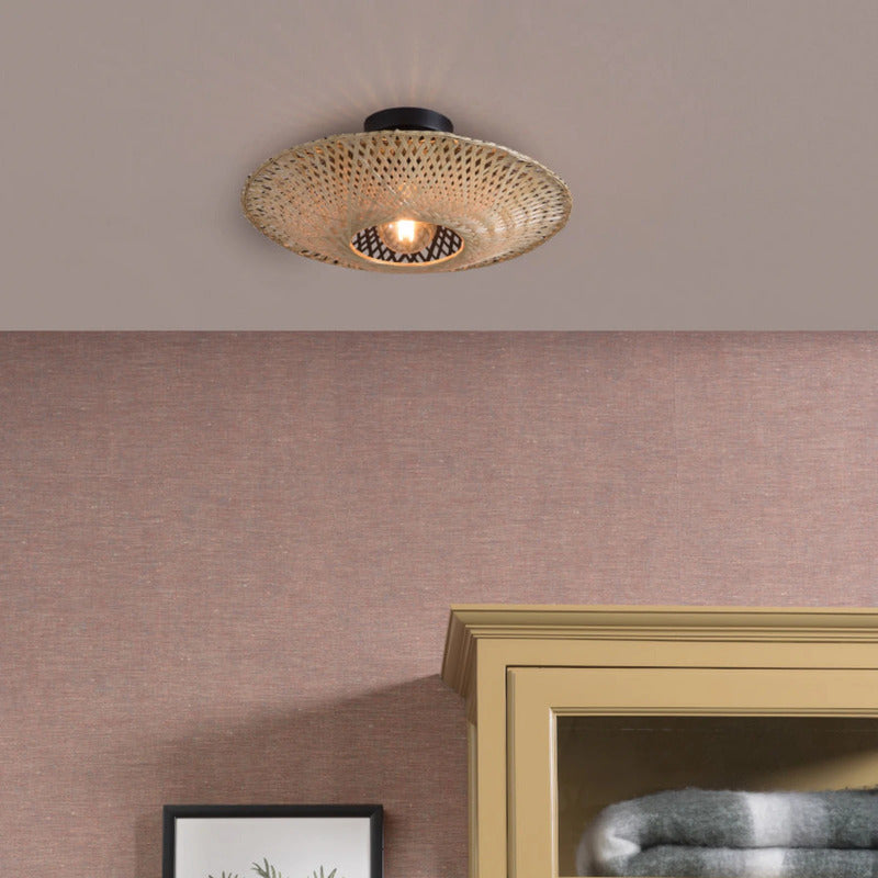 Good Mojo Deckenleuchte Lampe Kalimantan Bambus 44cm E27 LED SIEHE TEXT/FOTO - 8716248086271