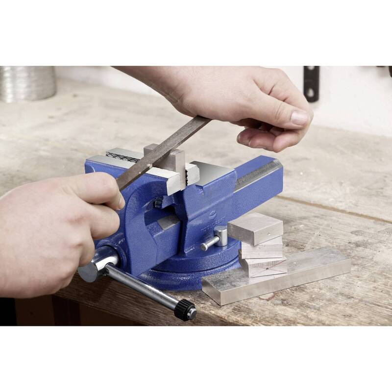 Toolcraft Schraubstock Spannstock 125mm Backenbreite 150mm Spannweite 25000N - 4064161492025
