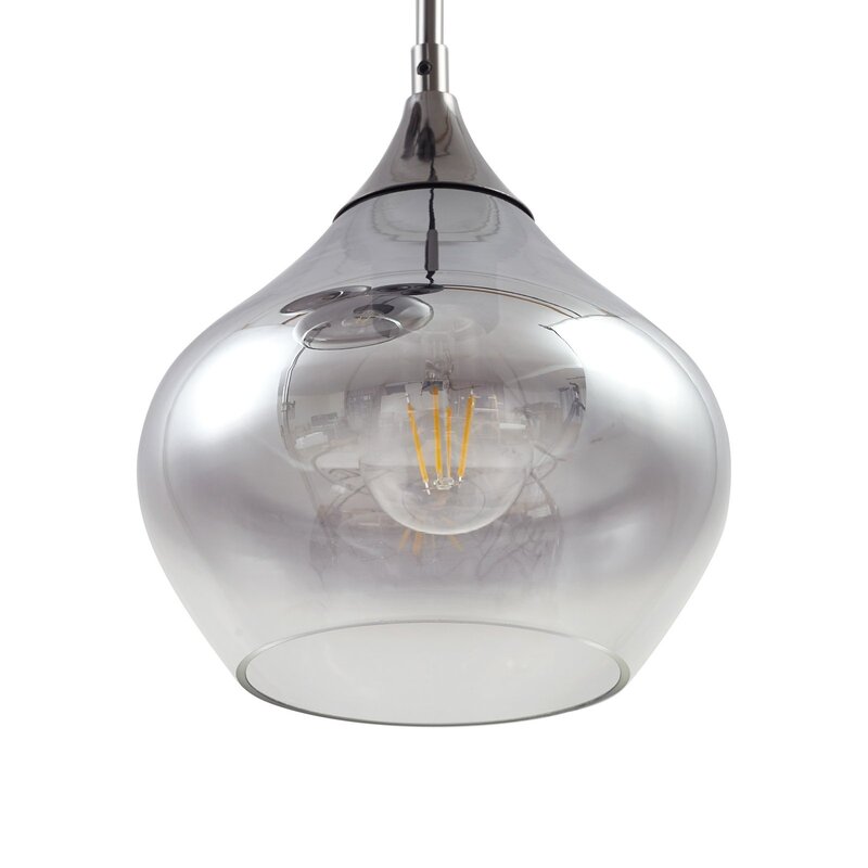 Lucande Hängeleuchte Jarven 5-flammig schwarz Glas Deckenlampe Lampe Leuchte97 - 4251911791570