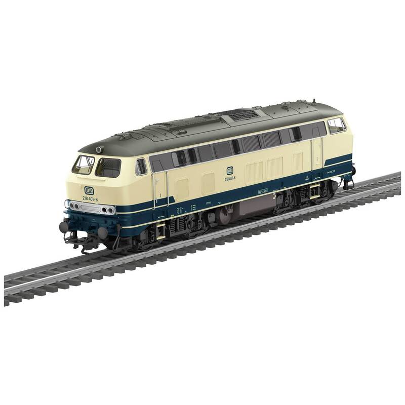 TRIX Diesellok BR 218 der DB H0 Modellbahn mit Digital-Decoder Metall Lok - 4028106224317