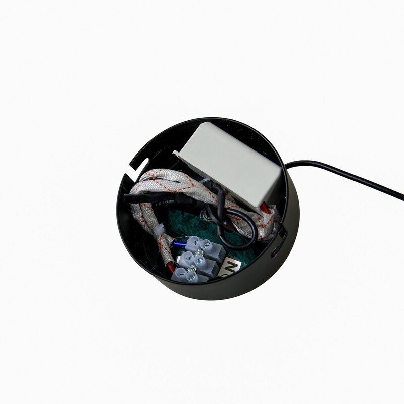 Lucande LED Hängeleuchte Pendelleuchte Avelina rauchgrau flammig 14cm - 4251911786484