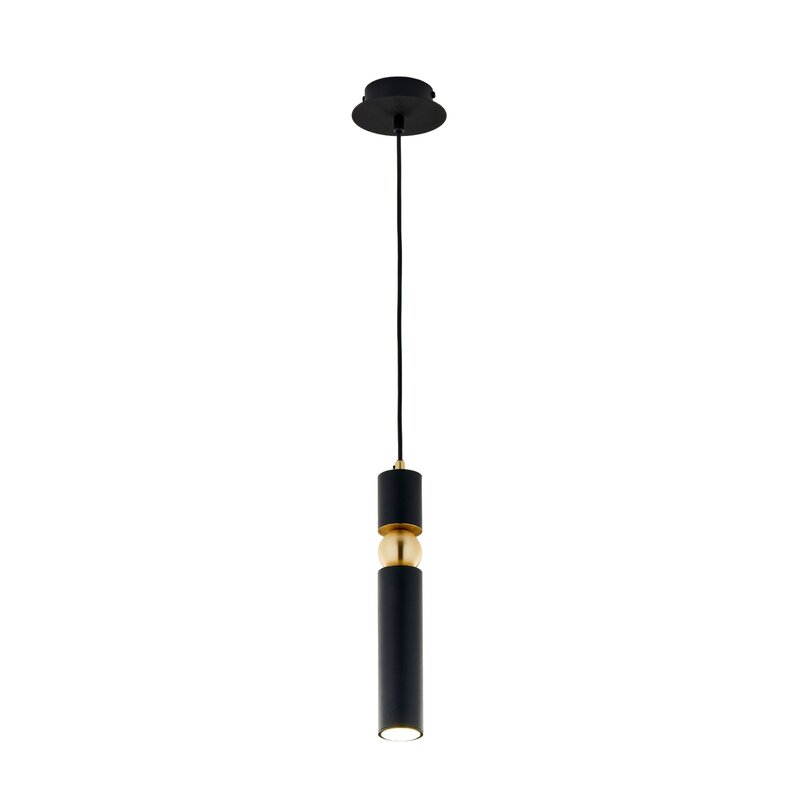 Alas Hängeleuchte Pendelleuchte schwarz Metall Abhängung 135 cm GU10 - 5905962020033