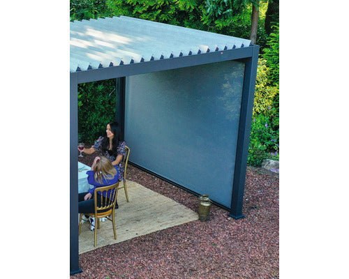 Pergola Set 3x3 Mirador Classic Lamellendach Anthrazit freistehend 9 m² - 4306517630669