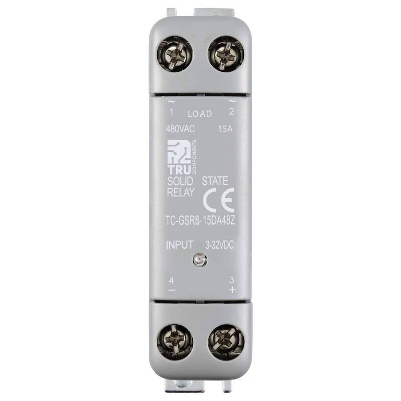 TRU COMPONENTS Halbleiterrelais Solid State Relais TC GSR8 15DA48Z 3 STÜCK - 4064161326283
