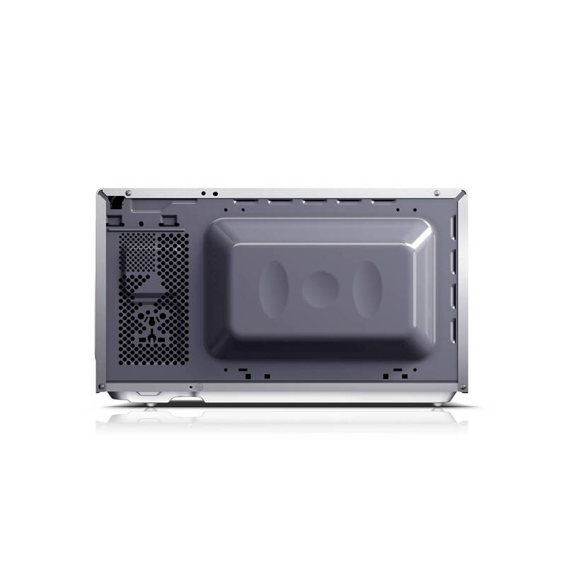 Sharp Mikrowelle Schwarz Silber 800 W 230 V 20 l Drehteller und Grillgestell - 4974019966496