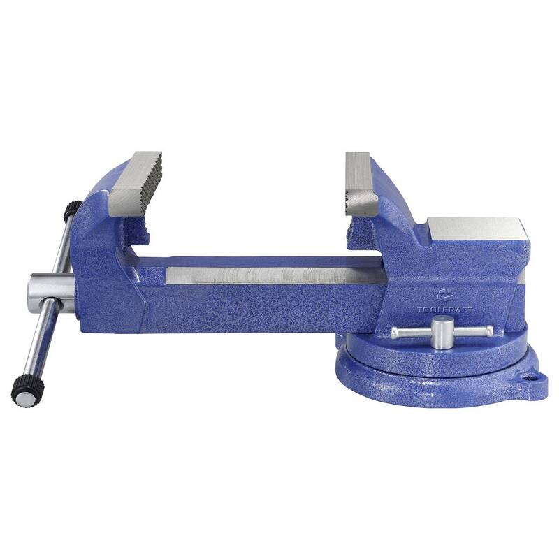 Toolcraft Schraubstock Spannstock 125mm Backenbreite 150mm Spannweite 25000N - 4064161492025