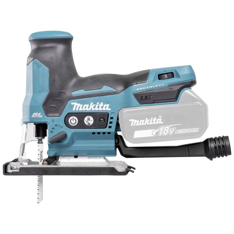 Makita Akku-Pendelhubstichsäge DJV185Z ohne Akku 18V Sägeblattwechsel 135mm 2kg - 88381780384