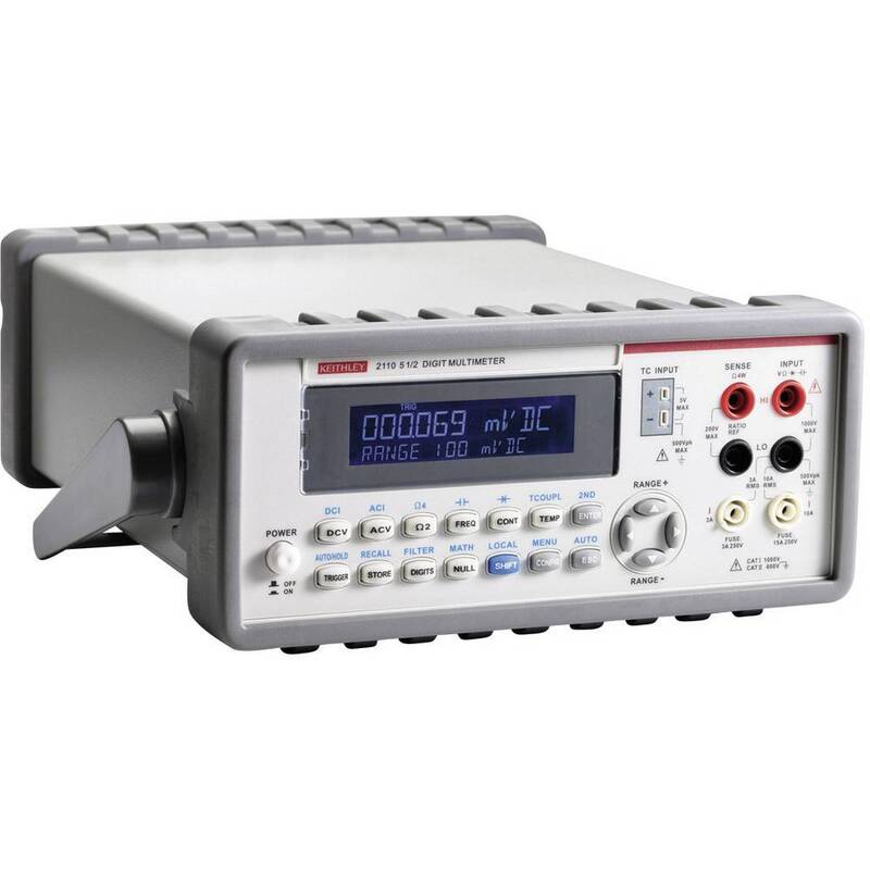 Keithley Tischmultimeter Messgerät Multimeter digital True RMS USB CAT II 600 V - 4016138801033